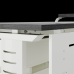 Стол офисный Kobor L2-120/60 white/wood