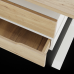 Стол офисный Kobor L2-180/80 white/natural Стол офисный Kobor L2-180/80 white/natural
