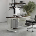 Стол офисный Kobor L2-180/60 white/charlston Стол офисный Kobor L2-180/60 white/charlston