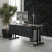 Стол офисный Kobor T-140/80 black/chicago
