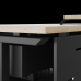 Стол офисный Kobor T-80/60 black/natural Стол офисный Kobor T-80/60 black/natural