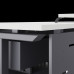 Стол офисный Kobor T-180/70 graphite/premium