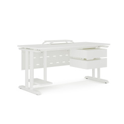 Стол офисный Kobor T-80/70 white/premium Стол офисный Kobor T-80/70 white/premium
