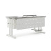 Стол офисный Kobor T-160/70 white/chicago