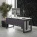Стол офисный Kobor O1-120/70 graphite/premium