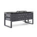 Стол офисный Kobor O1-160/70 graphite/wood Стол офисный Kobor O1-160/70 graphite/wood