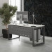 Стол офисный Kobor O1-180/60 aluminum/premium Стол офисный Kobor O1-180/60 aluminum/premium