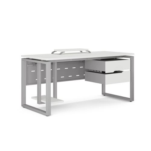 Стол офисный Kobor O1-180/70 aluminum/premium Стол офисный Kobor O1-180/70 aluminum/premium