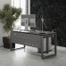 Стол офисный Kobor O1-100/70 aluminum/chicago