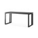 Стол офисный Kobor O2-120/80 black/wood