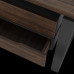Стол офисный Kobor O2-100/60 black/charlston Стол офисный Kobor O2-100/60 black/charlston