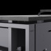 Стол офисный Kobor O2-80/80 graphite/wood Стол офисный Kobor O2-80/80 graphite/wood