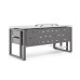 Стол офисный Kobor O2-80/60 aluminum/premium