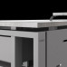 Стол офисный Kobor O2-100/80 aluminum/chicago