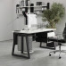 Стол офисный Kobor TR-80/60 black/premium Стол офисный Kobor TR-80/60 black/premium