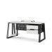 Стол офисный Kobor TR-140/80 black/premium Стол офисный Kobor TR-140/80 black/premium