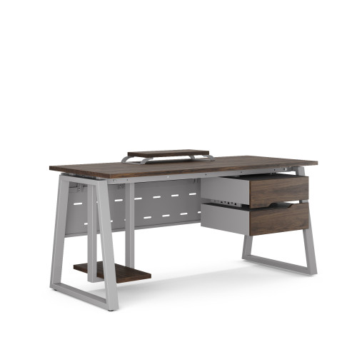 Стол офисный Kobor TR-180/70 aluminum/charlston Стол офисный Kobor TR-180/70 aluminum/charlston