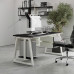 Стол офисный Kobor TR-80/70 white/wood Стол офисный Kobor TR-80/70 white/wood