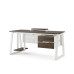 Стол офисный Kobor TR-100/60 white/charlston