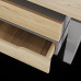 Стол офисный Kobor OTR-160/70 aluminum/natural Стол офисный Kobor OTR-160/70 aluminum/natural