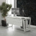 Стол офисный Kobor OTR-140/60 white/premium Стол офисный Kobor OTR-140/60 white/premium