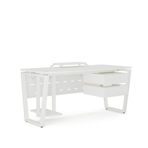 Стол офисный Kobor OTR-180/70 white/premium Стол офисный Kobor OTR-180/70 white/premium