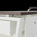 Стол офисный Kobor OTR-140/70 white/charlston