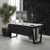 Стол офисный Kobor TB-140/80 black/premium