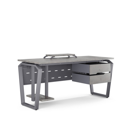 Стол офисный Kobor TB-80/80 graphite/chicago Стол офисный Kobor TB-80/80 graphite/chicago