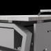 Стол офисный Kobor TB-120/60 aluminum/chicago Стол офисный Kobor TB-120/60 aluminum/chicago