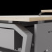 Стол офисный Kobor TB-100/80 aluminum/natural