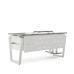 Стол офисный Kobor TB-80/70 white/chicago