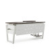 Стол офисный Kobor TB-100/70 white/charlston Стол офисный Kobor TB-100/70 white/charlston