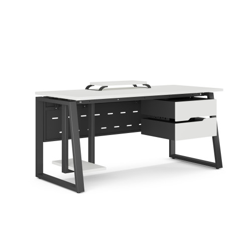 Стол офисный Kobor TS1-100/60 black/premium
