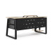 Стол офисный Kobor TS1-80/80 black/natural Стол офисный Kobor TS1-80/80 black/natural