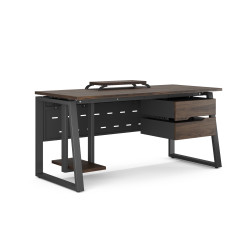 Стол офисный Kobor TS1-160/60 black/charlston Стол офисный Kobor TS1-160/60 black/charlston
