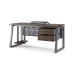 Стол офисный Kobor TS1-140/60 graphite/charlston Стол офисный Kobor TS1-140/60 graphite/charlston