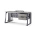 Стол офисный Kobor TS2-120/80 graphite/chicago Стол офисный Kobor TS2-120/80 graphite/chicago