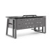 Стол офисный Kobor TS2-160/70 aluminum/wood Стол офисный Kobor TS2-160/70 aluminum/wood