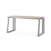 Стол офисный Kobor TS2-120/70 aluminum/natural Стол офисный Kobor TS2-120/70 aluminum/natural