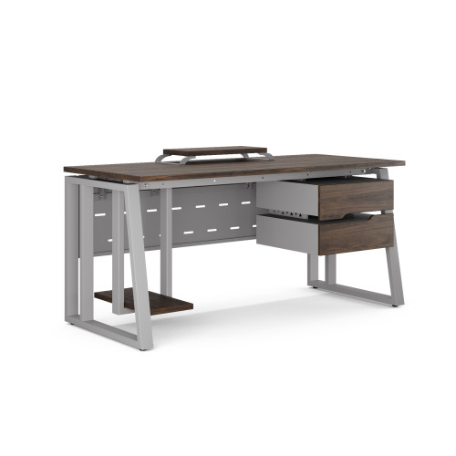 Стол офисный Kobor TS2-180/70 aluminum/charlston Стол офисный Kobor TS2-180/70 aluminum/charlston