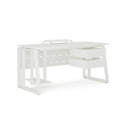 Стол офисный Kobor TS2-80/80 white/premium Стол офисный Kobor TS2-80/80 white/premium