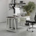 Стол офисный Kobor TS2-80/60 white/chicago Стол офисный Kobor TS2-80/60 white/chicago