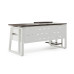 Стол офисный Kobor TS2-140/60 white/charlston Стол офисный Kobor TS2-140/60 white/charlston