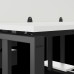 Стол офисный Kobor O1/2-80/140 black/premium Стол офисный Kobor O1/2-80/140 black/premium