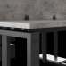 Стол офисный Kobor O1/2-80/140 black/chicago Стол офисный Kobor O1/2-80/140 black/chicago