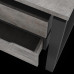 Стол офисный Kobor O1/2-80/160 graphite/chicago