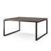 Стол офисный Kobor O1/2-100/120 graphite/charlston Стол офисный Kobor O1/2-100/120 graphite/charlston