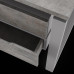 Стол офисный Kobor O1/2-160/120 aluminum/chicago