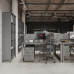 Стол офисный Kobor O1/2-160/160 aluminum/chicago